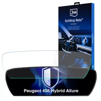 3MK PROTECTION Peugeot 408 Hybrid Allure - 3mk TechWrap matt műszerfalvédő fólia