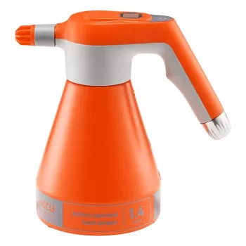 KWAZAR ACCU 1,4 L akkumulátoros kerti permetező – újratölthető, állítható sárgaréz fúvóka, 2,5 bar, ergonomikus