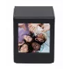 LOVEINSTANT fotótároló doboz Fujifilm Instax Square-höz - fekete nézőablakkal, 100 fotóhoz