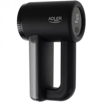 Adler AD 9617 szöszeltávolító LCD-kijelzővel, 3 sebességfokozat, újratölthető 3,7-V-2000-mAh Li-ion akkumulátor, USB-töltés, 5 W, fekete
