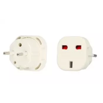 iLike UK/EU töltőadapter fehér - kompakt 10,5W USB fali töltő, EU dugó, 2,1A, túlterhelésvédelem