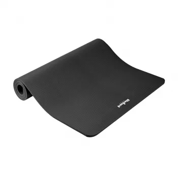 REBEL ACTIVE NBR edzőszőnyeg 190x100x1,5 cm fekete - jóga, pilates, fitness