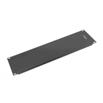 LANBERG AK-1404-B 19 inch 3U rack vakpanel, fekete