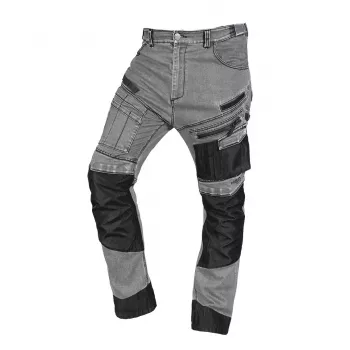 NEO TOOLS farmer munkamunkaruha Oxford megerősítésekkel, szürke, XXL méret (81-360-2-XXL)
