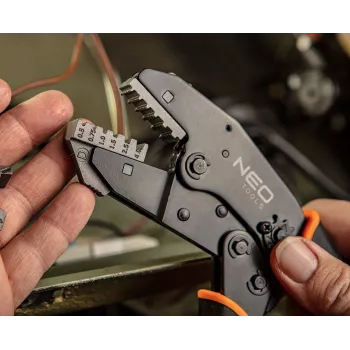 NEO TOOLS érvéghüvely-crimpzó 0,5–16 mm² (22–6 AWG)