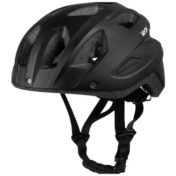 Kask Active LED kerékpáros sisak, matt fekete, L méret VA0424BML Vayox