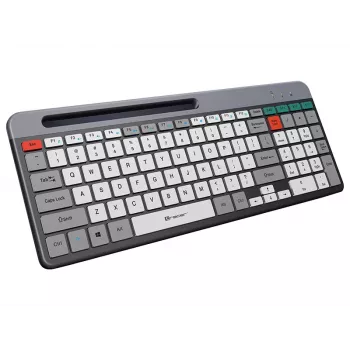 TRACER SHARP vezeték nélküli billentyűzet, 2,4 GHz, teljes méret, QWERTY, fekete