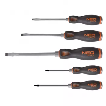 NEO TOOLS ütvecsavarhúzó, S2, 5 darabos készlet