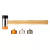 NEO TOOLS puha fejű kalapács cserélhető betétekkel, 660 g, 45 mm, üvegszálas nyéllel