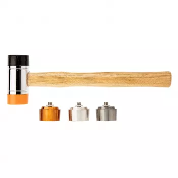 NEO TOOLS puha fejű kalapács cserélhető betétekkel, 660 g, 45 mm, üvegszálas nyéllel