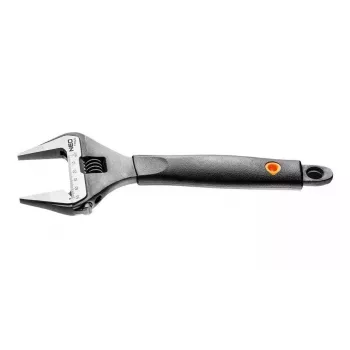 Neo Tools 250 mm állítható csavarkulcs, 0-50 mm nyílás, króm-vanádium acél, foszfátozott, DIN 3117