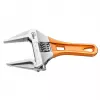 NEO TOOLS állítható rövid csavarkulcs 185 mm, 0-53 mm pofanyílás, króm-vanádium acél, DIN 3117