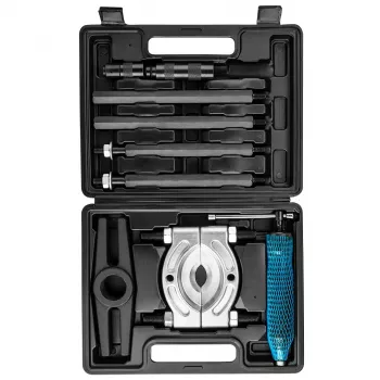 NEO TOOLS hidraulikus 3 karos lehúzó 10 tonna kézi pumpával, 250 mm nyílás, króm-vanádium karok, műanyag tok (TOP-11-847)