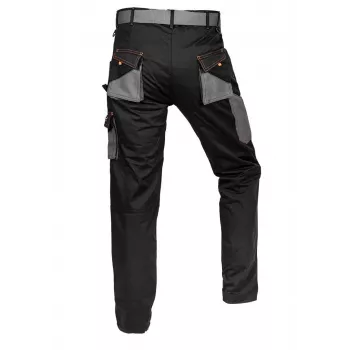NEO Tools 81-238-XL védőnadrág 9 zsebbel és megerősített térddel, szürke/fekete, XL méret