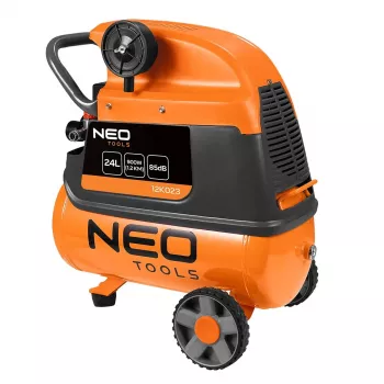 NEO TOOLS 24 L olajkenésű légkompresszor 1,5 kW 8 bar 230V