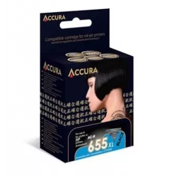 Accura kompatibilis fekete tintapatron HP 655XL (CZ109AE) nagy kapacitás