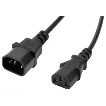 Accura C13-C14 VDE tápkábel 1,8 m fekete