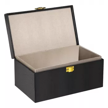 Wozinsky RFID jelblokkoló kulcs nélküli kulcstartó doboz 19x12x9 cm - fekete