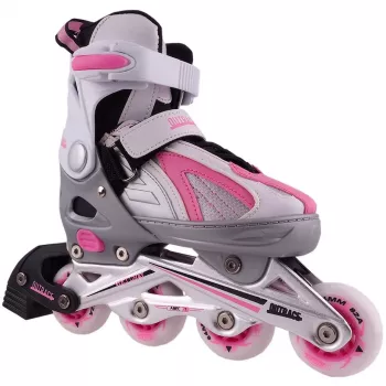 OUTDOOR EDGE Outrace Volt szürke-rózsaszín állítható inline korcsolya EU 37-40
