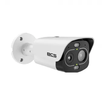 BCS hő- és optikai IP kamera BCS-L-TIP242FR3L3-THT-Ai1(0403) – 256x192 hőkép, 2MP látható, AI tűzérzékelés, IP67, PoE