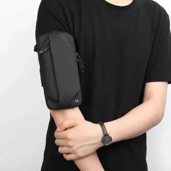 WOZINSKY WSDB-B univerzális futó karpánt 6,7 inch méretig telefonokhoz – fekete