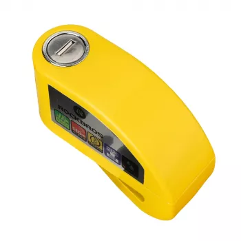 ROCKBROS LBAYG8308 tárcsafékzár 110 dB riasztással - narancssárga
