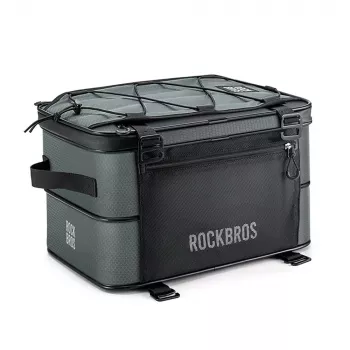 Rockbros A30 ROAD TO SKY összecsukható csomagtartótáska 15-30L szürke