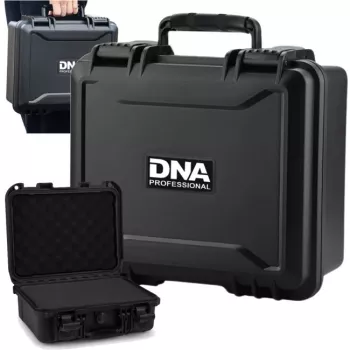Szállítókoffer DNA CASE IP 42x35-höz, robusztus, IP67 vízálló, fekete