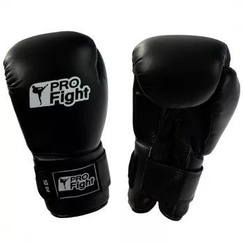 Profight bőr Dragon bokszkesztyű, fekete