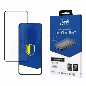 3MK Samsung Galaxy S22 Black - HardGlass Max Screen Protector