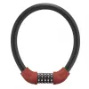ROCKBROS RKS870-BK kombinációs kábeles zár 85 cm piros
