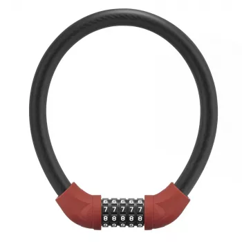 ROCKBROS RKS870-BK kombinációs kábeles zár 85 cm piros