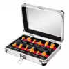 NEO TOOLS 12 darabos keményfém marószett, 8 mm szár, fatok