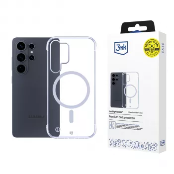 3MK Just20g MagCase Samsung Galaxy S26 Ultra - átlátszó MagSafe hátlap