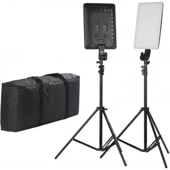 Quadralite Thea 450 LED stúdiólámpa szett