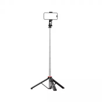 WOZINSKY WC1Y3S szelfibot-állvány 1,3 m telefonartóval - fekete