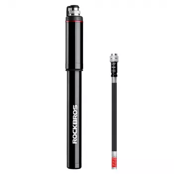 Rockbros SMART-B mini bringapumpa 150 PSI Presta Schrader szelep, fekete