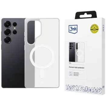 3MK Smoke MagCase Samsung Galaxy S25 Ultra-hoz – fehér