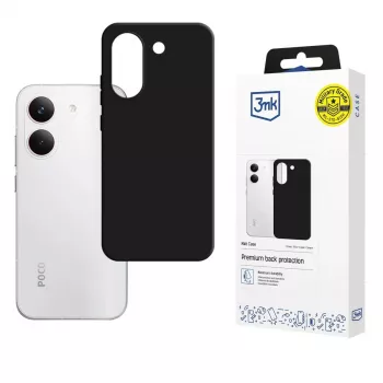 3mk Matt Case POCO X8 Pro-hoz – fekete