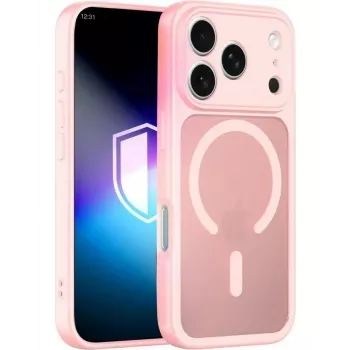 3MK Misty MagCase Apple iPhone 17 Pro Max-hoz – rózsaszín
