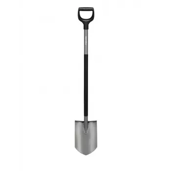 Fiskars ergonomikus ásó hegyes D-markolattal bór-acél 1200mm