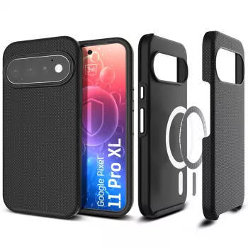 3mk Hardy Shockproof MagCase Google Pixel 11 Pro XL készülékhez – átlátszó