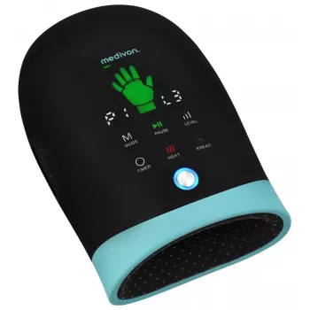 MEDIVON Hand Max kéz- és csuklómasszírozó melegítéssel, fekete