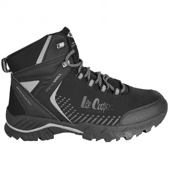 Lee Cooper férfi fűzős szabadidőcipő, fekete LCJ-22-01-1399M