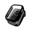 Crong Hybrid Watch tok Apple Watch 44mm-hez (fekete)