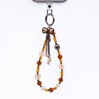 Crong telefontartó lanyard - arany masni