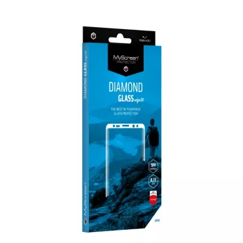 MS Diamond Glass Edge 3D Vivo V30 5G Black Tempered Glass Screen Protector