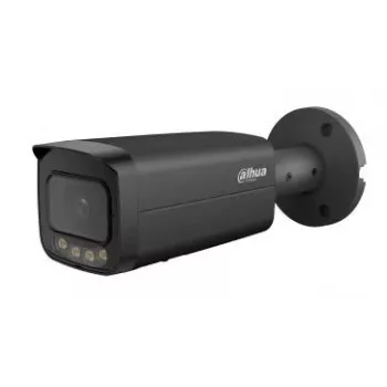 DAHUA IPC-HFW5559T-ASE-IL-0280B-BLACK 5MP kültéri bullet hálózati kamera MI-vel, 60m IR, IP67, IK10, PoE