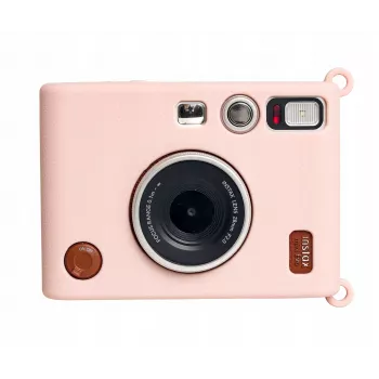LOVEINSTANT szilikon tok Fujifilm Instax Mini Evo kamerához, rózsaszín
