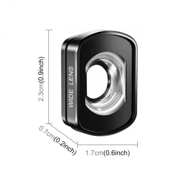 PULUZ 112° széles látószögű mágneses objektív DJI Osmo Pocket 3 kamerához (PU1108B)